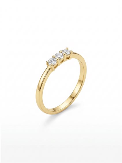 Anello GPG Donna in Oro giallo Diamante 0.15 Ct TRC10G - TRC10G